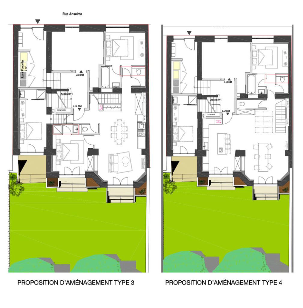Rez de jardin Hotêl Particulier – Croix-Rousse