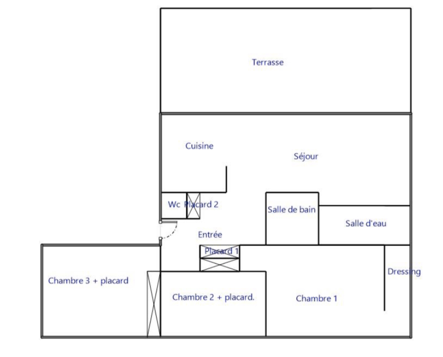T4 d’exception avec Terrasse – Montchat