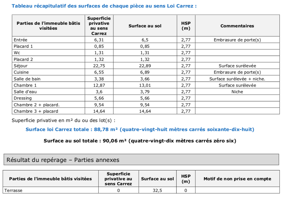 T4 d’exception avec Terrasse – Montchat