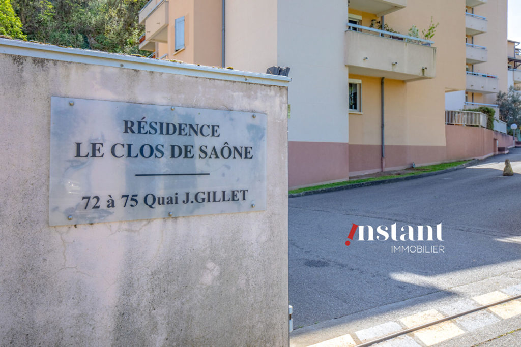 Exclusivité – T2 avec balcon vue Saône – Quai Joseph Gillet