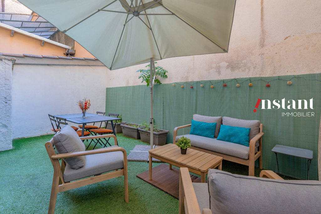 Rez de jardin, rue D’ivry – T4 avec extérieur 100m2 – Croix-Rousse