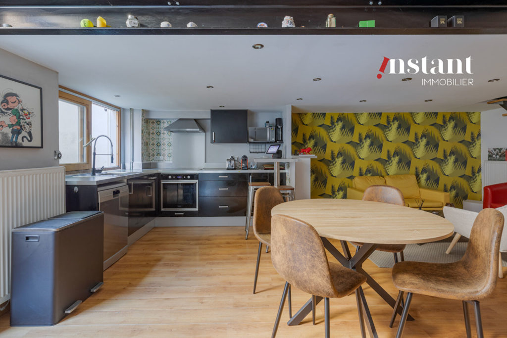 Rez de jardin, rue D’ivry – T4 avec extérieur 100m2 – Croix-Rousse