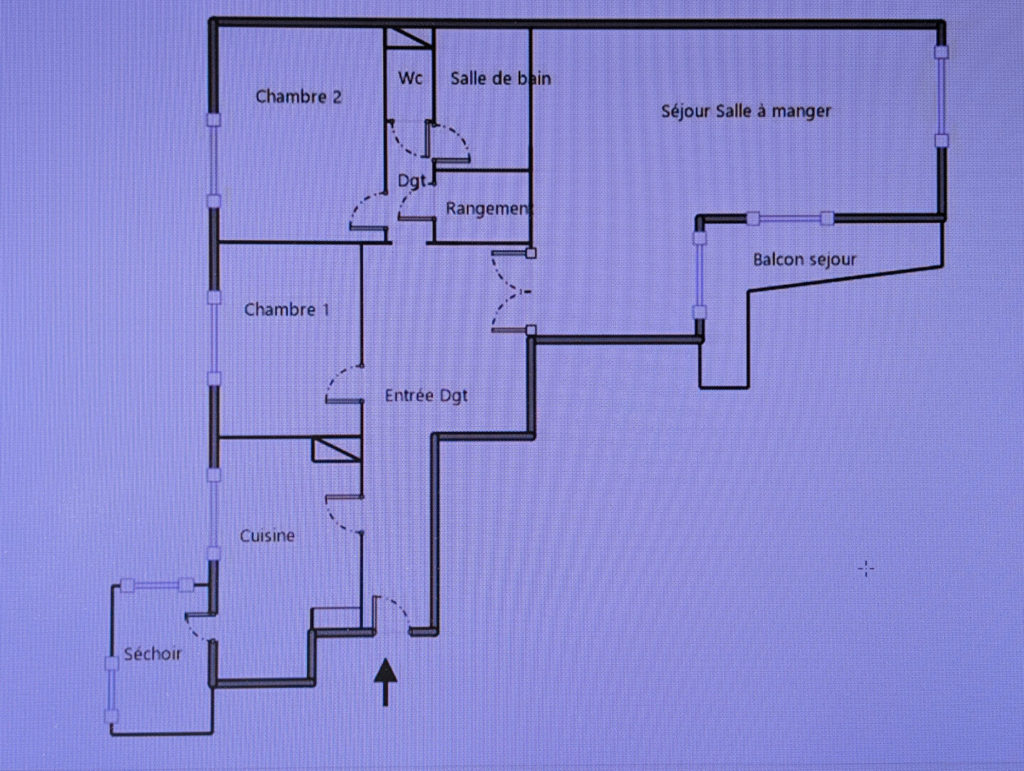 T5 avec balcon – Jean Macé  + cave