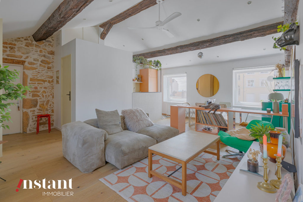 Exclusivité – T2 coup de coeur avec vue sur Fourvière, Lyon 1er, Rue des Tables Claudiennes