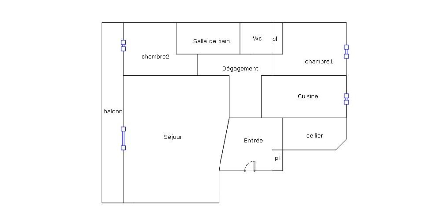 Exclusivité – T3 avec balcon – Valmy