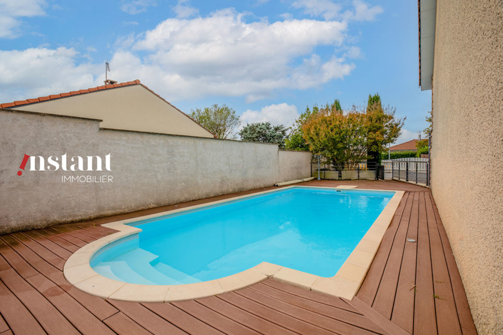 Exclusivité – Maison Meyzieu T4 – terrain 625m2 et piscine