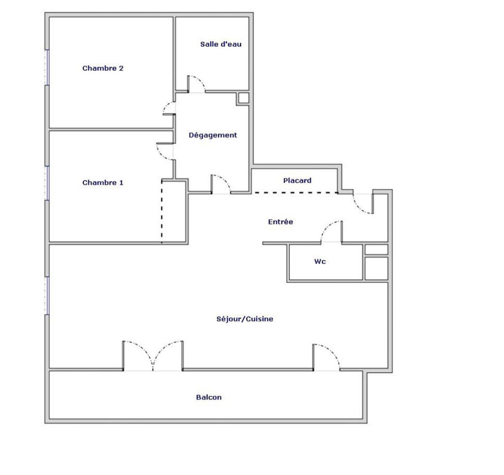 SAINT PRIEST : T3 DE 63 M² + GARAGE