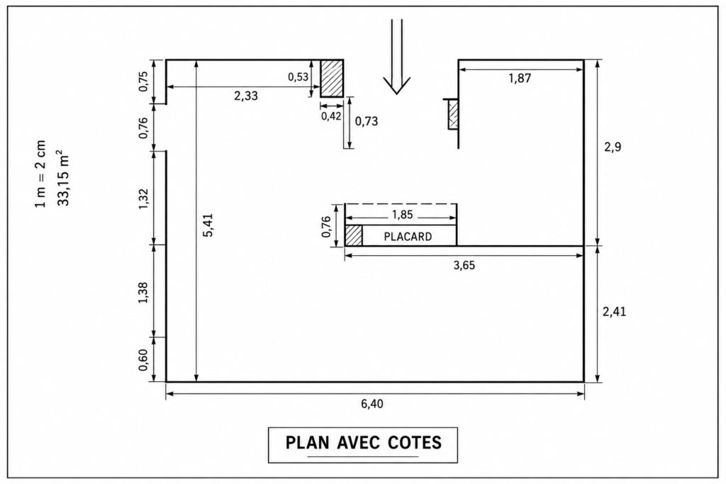 Exclusivité – T1 bis avec cave et possibilité garage – Grange Blanche