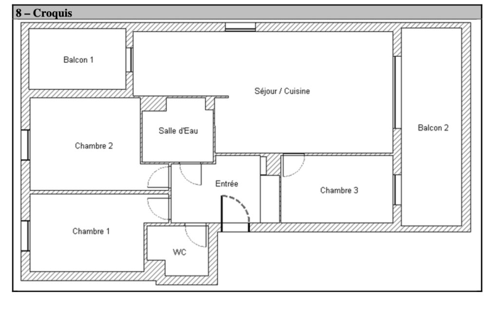 Exclusivité – T4 avec balcons – Bron
