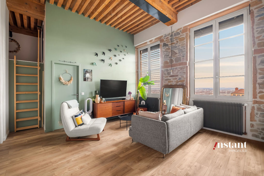 SOUS COMPROMIS – Exclusivité – T3 avec vue – Croix-Rousse