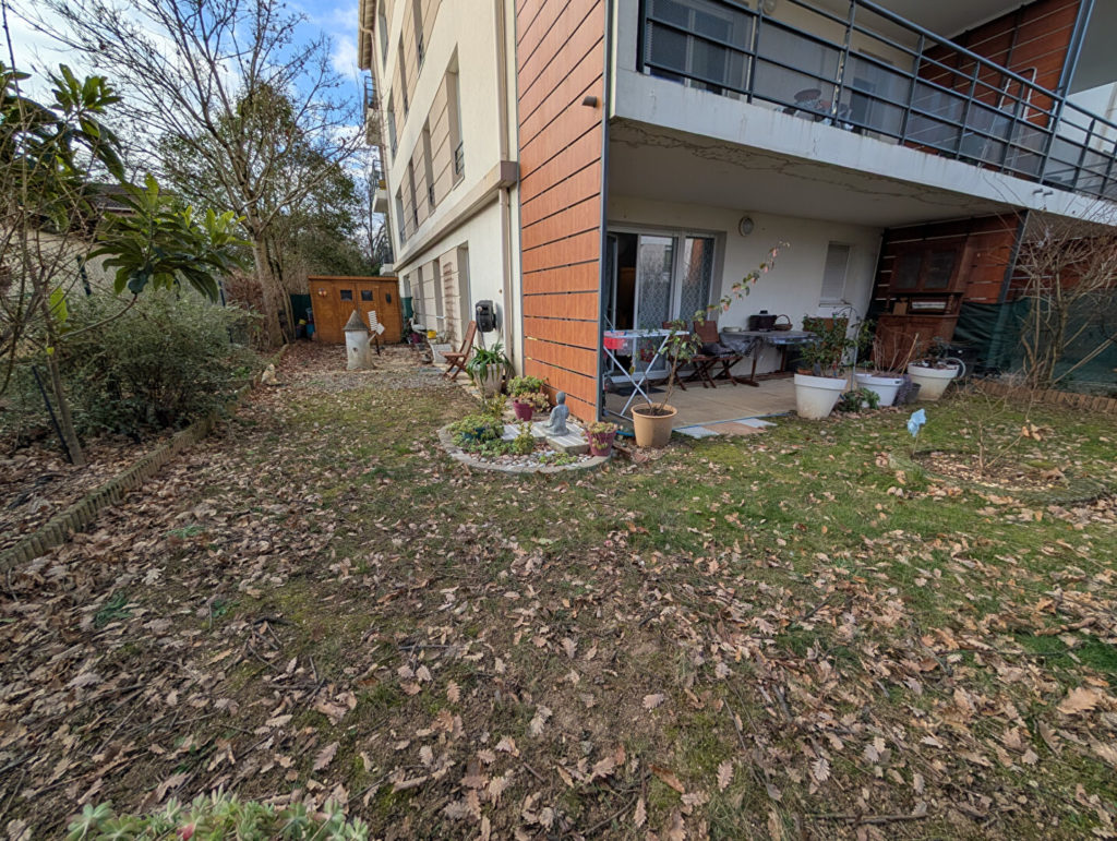 Appartement Saint Priest : T3 de 57 m2 + jardin de 108 m²