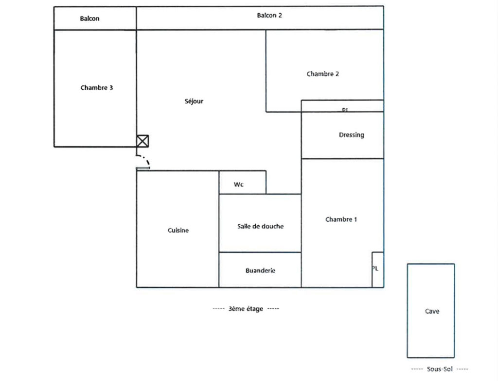 Exclusivité – T4 avec balcon – Saint-Genis-Laval