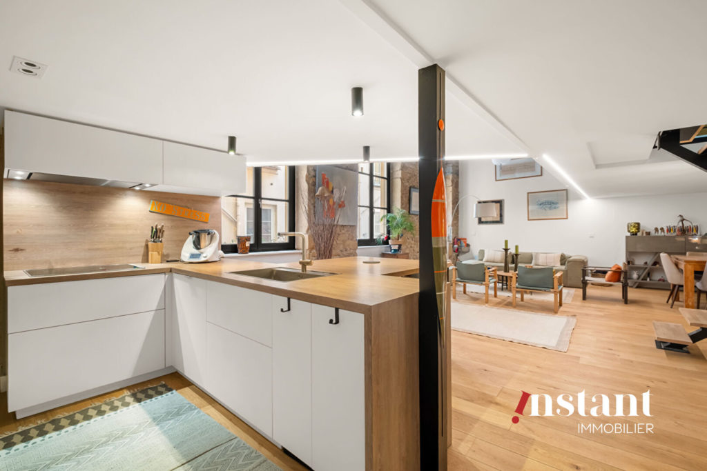 Exclusivité – Canut de 4 pièces – Lyon 1er