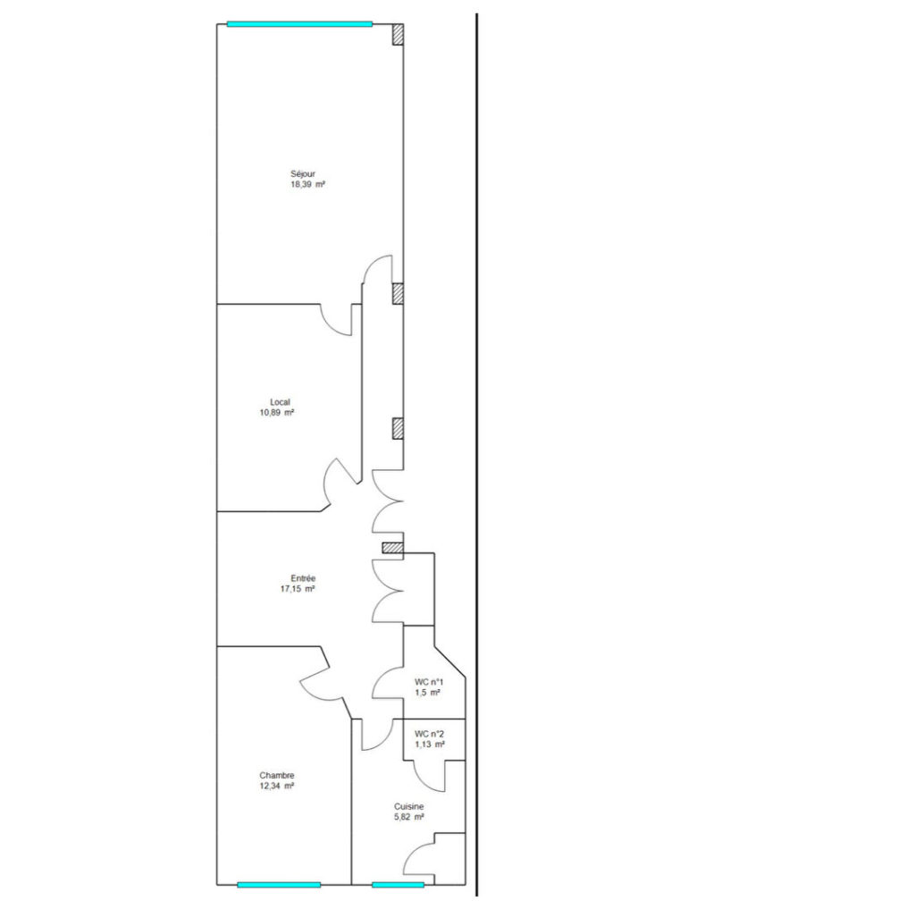 Bureaux de 70m2 – Nice Jean Medecin