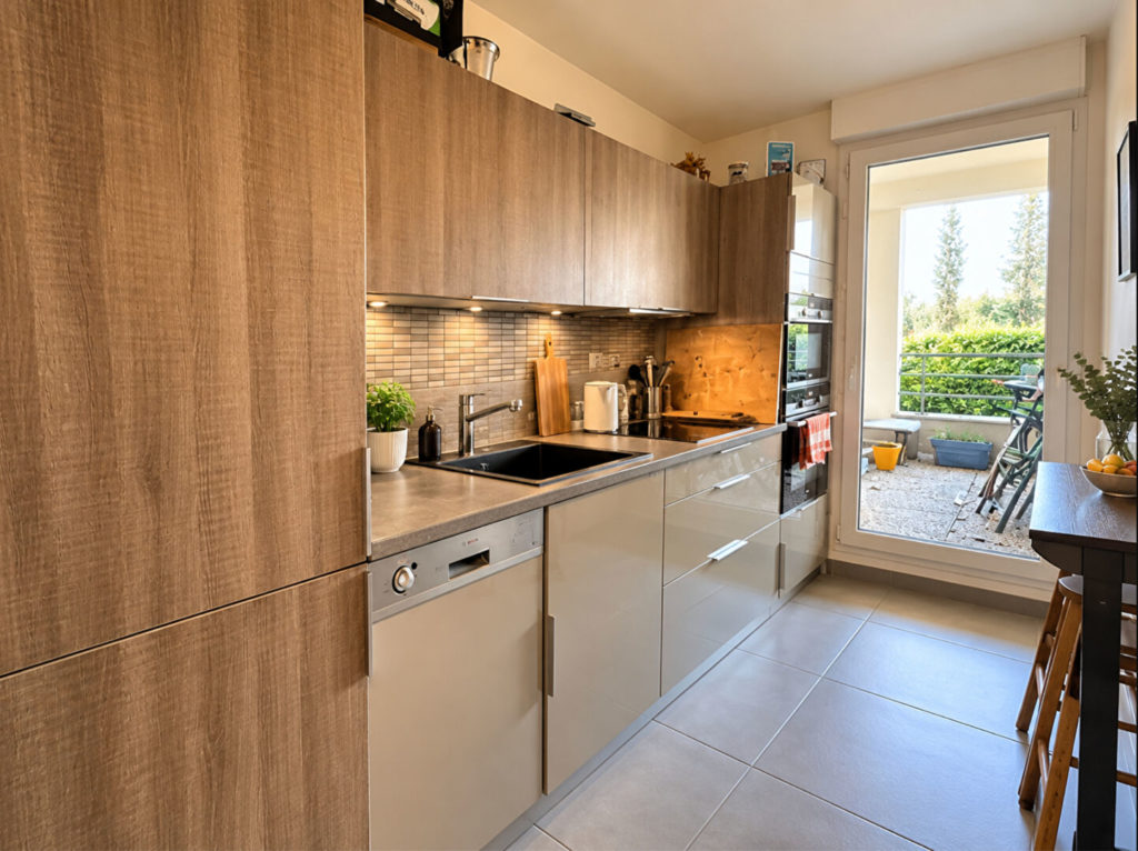 T3 avec Jardin de 136m² – Aquavert/Alaï
