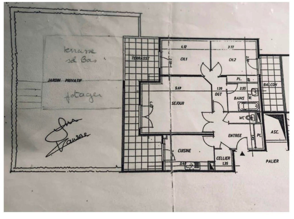 T3 avec Jardin de 136m² – Aquavert/Alaï