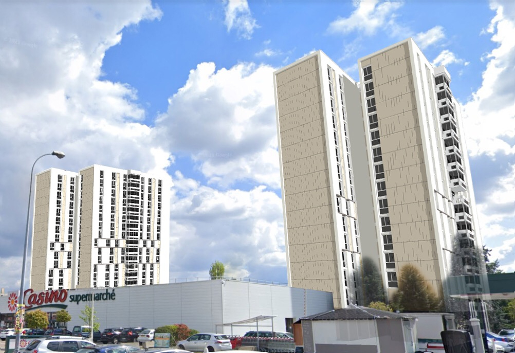 T4 avec parking – Bron Route de Genas