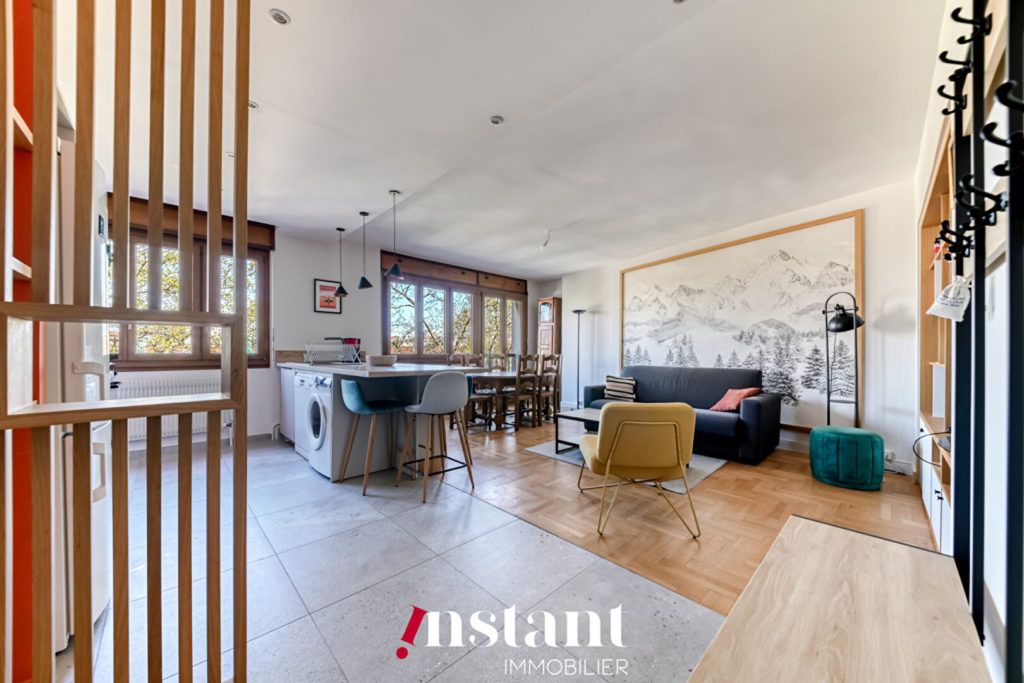T3 meublé avec balcon & garage – Dauphiné-Lacassagne