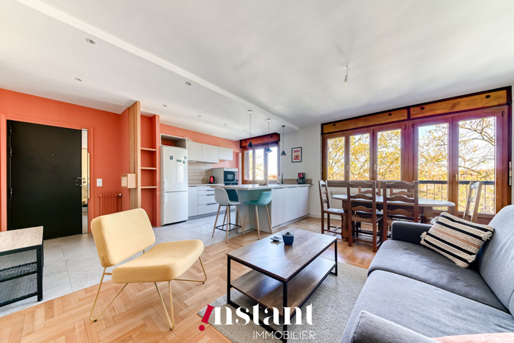 T3 meublé avec balcon & garage – Dauphiné-Lacassagne