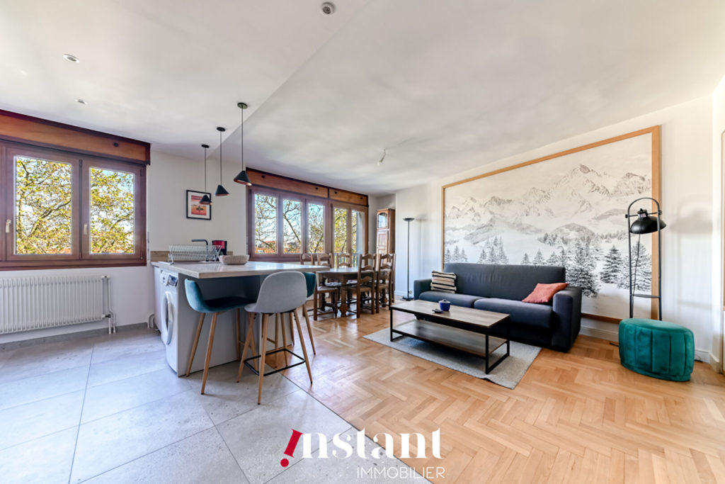 T3 meublé avec balcon & garage – Dauphiné-Lacassagne