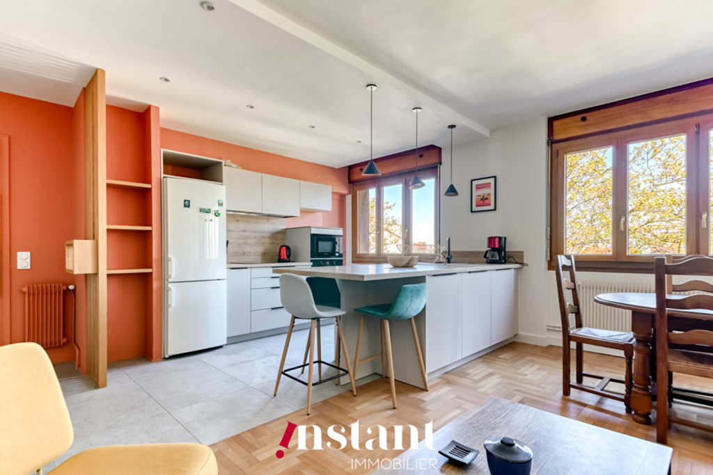 T3 meublé avec balcon & garage – Dauphiné-Lacassagne