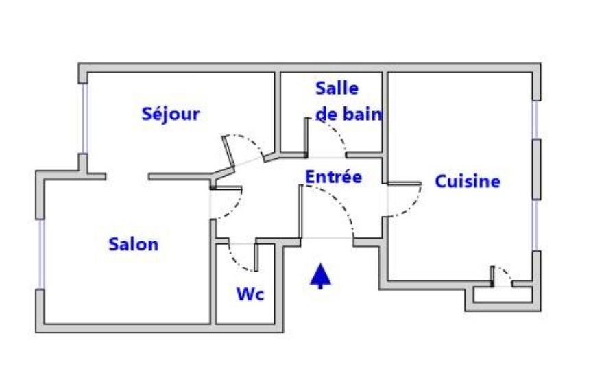 Lyon 7 – Jean Macé | T3 avec fort potentiel – 54 m²