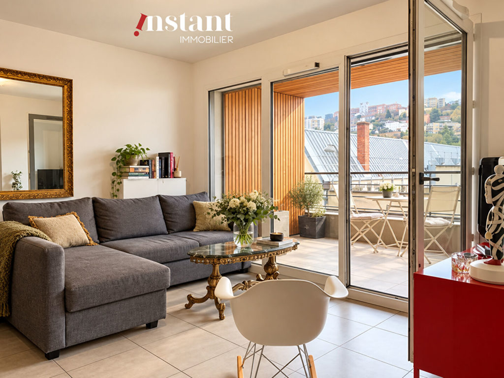 T2 avec balcon & garage – Confluence