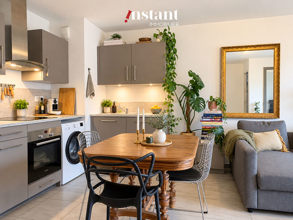T2 avec balcon & garage – Confluence